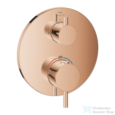 Grohe ATRIO falsík alatti termosztátos kád/zuhany csaptelep,Warm Sunset 24357DA0 csaptelep