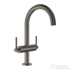 Grohe ATRIO L magasított mosdó csaptelep click-clack leeresztővel,Brushed Hard Graphite 21145AL0 csaptelep