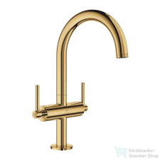 Grohe ATRIO L magasított mosdó csaptelep click-clack leeresztővel,Cool Sunrise 21145GL0 (21145GL0) csaptelep