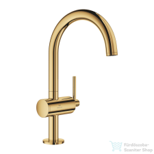 Grohe ATRIO L magasított mosdó csaptelep click-clack leeresztővel,Cool Sunrise 24362GL0 csaptelep