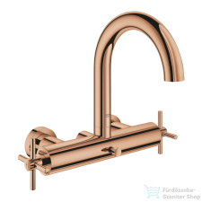 Grohe Atrio New Classic Kétkaros kádcsaptelep, X fogantyúval, 1/2, warm sunset 25010DA3 csaptelep
