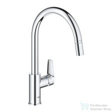 Grohe BAUEDGE kihúzható fejes mosogató csaptelep,Króm 30536000 csaptelep