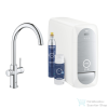 Grohe BLUE HOME C kifolyós csaptelep kezdőkészlet vízszűrő funkcióval,Króm 31455001