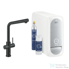 Grohe BLUE HOME csaptelep kezdőkészlet vízszűrő funkcióval,Bársony fekete 31454KS1 (31454KS1) csaptelep