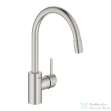 Grohe CONCETTO EGYKAROS MOSOGATÓCSAP 1/2? matt szuperacél 32663DC3 (32663DC3) csaptelep
