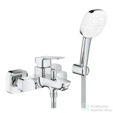 Grohe CUBEO egykaros kádtöltő csaptelep zuhanyszettel,króm 1018140000 (1018140000) csaptelep
