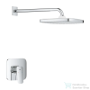 Grohe CUBEO falsík alatti zuhanyrendszer alaptest nélkül,króm 1053340000 (1053340000)