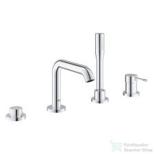 Grohe ESSENCE 4 üléses kádtöltő csaptelep zuhanyszettel,alaptest nélkül,króm 25251001 csaptelep