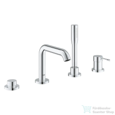 Grohe ESSENCE 4 üléses kádtöltő csaptelep zuhanyszettel,alaptest nélkül,króm 25251001 (25251001) csaptelep