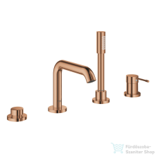 Grohe ESSENCE 4 üléses kádtöltő csaptelep zuhanyszettel,alaptest nélkül,Warm Sunset 25251DA1 csaptelep