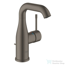 Grohe ESSENCE M mosdó csaptelep automata leeresztővel,Brushed Hard Graphite 24173AL1 (24173AL1) csaptelep