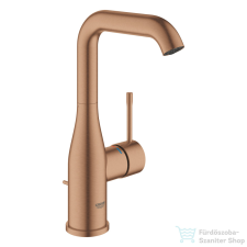 Grohe Essence magasított mosdó csaptelep automata leeresztővel,Brushed Warm Sunset 32628DL1 csaptelep