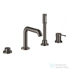Grohe Essence New 4-lyukas, egykaros kádkombináció, hard graphite 19578A01 (19578A01) csaptelep