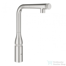 Grohe ESSENCE SMARTCONTROL MOSOGATÓ CSAPTELEP SMARTCONTROL VEZÉRLÉSSEL matt szuperacél 31615DC0 (31615DC0) csaptelep