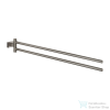 Grohe ESSENTIALS CUBE 43,9 cm-es dupla törölközőtartó,Brushed Hard Graphite 40624AL1