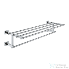 Grohe ESSENTIALS CUBE 60 cm-es törölközőtartós polc,Króm 40512001 fürdőszoba kiegészítő