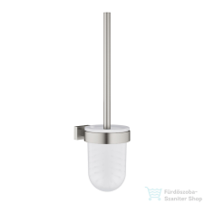 Grohe ESSENTIALS CUBE fali wc kefe tartó,Supersteel 40513DC1 takarító és háztartási eszköz