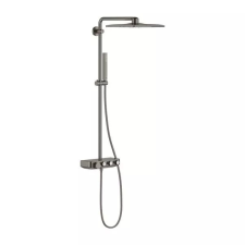Grohe Euphoria SmartControl 310 Cube Duo zuhanyoszlop termosztátos keverőcsappal, szálcsiszolt antracit csaptelep