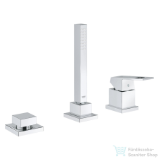 Grohe Eurocube 3 üléses kádtöltő csaptelep alaptest és kádtöltő nélkül,Króm 19966000 csaptelep