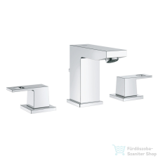 Grohe EUROCUBE 3 üléses mosdó csaptelep automata leeresztővel,Króm 20351000 csaptelep
