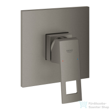 Grohe EUROCUBE falsík alatti kád/zuhany csaptelep alaptest nélkül,Brushed Hard Graphite 24061AL0 csaptelep
