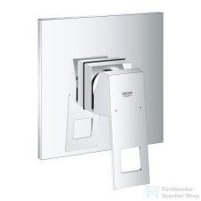 Grohe EUROCUBE falsík alatti kád/zuhany csaptelep alaptest nélkül,Króm 24061000 csaptelep