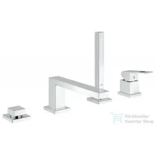 Grohe Eurocube kádperembe süllyeszthető kádtöltő csaptelep, króm 19897001 (19897001) csaptelep