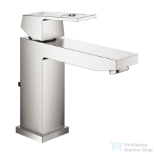 Grohe EUROCUBE M mosdó csaptelep automata leeresztővel,Supersteel 23445DC0 csaptelep