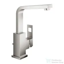 Grohe EUROCUBE mosdó csaptelep automata leeresztővel,Supersteel 23135DC0 (23135DC0) csaptelep