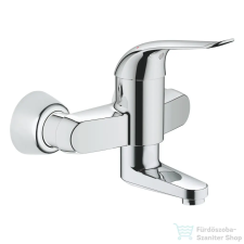 Grohe EUROECO SPECIAL fali mosdó csaptelep leeresztő nélkül,Króm 32770000 (32770000) csaptelep