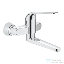Grohe EUROECO SPECIAL fali mosdó csaptelep leeresztő nélkül,Króm 32773000 csaptelep