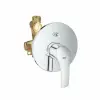 Grohe Eurosmart New króm beépített kád- és zuhanycsaptelep beépített testtel