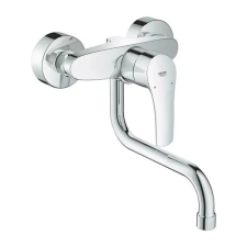 Grohe Eurosmart New króm konyhai csaptelep, falra szerelhető csaptelep