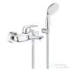 Grohe Eurostyle fali kádcsaptelep, zuhanyszettel, króm 3359230A (3359230A)