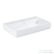 Grohe Geberit CUBE CERAMIC 80x49 cm-es pultra ültethető mosdó,fehér 3947600H szaniter