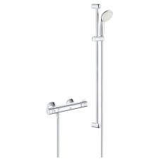 Grohe Grohtherm 800 Termosztátos zuhanycsaptelep 1/2″ zuhanygarnitúrával 34566001 csaptelep