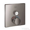 Grohe Grohtherm SmartControl falsík alatti termosztátos csaptelep 1 fogyasztóhoz,belső egység nélkül,Hard Graphite 29123A00 (29123A00)