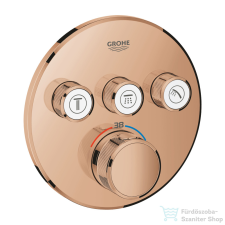 Grohe GROHTHERM Smartcontrol falsík alatti termosztátos kád/zuhany csaptelep,Warm Sunset 29121DA0 csaptelep
