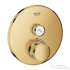 Grohe Grohtherm SmartControl termosztátos falsík alatti csaptelep 1 fogysztóhoz,Cool Sunrise 29118GL0 csaptelep