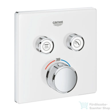 Grohe Grohtherm SmartControl termosztátos színkészlet 2 fogyasztóra, hold fehér 29156LS0 (29156LS0) csaptelep