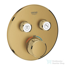 Grohe Grohtherm SmartControl termosztátos színkészlet 2-utas váltóval, szálcsiszolt cool sunrise 29119GN0 (29119GN0) csaptelep