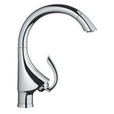 Grohe K4 mosogatócsaptelp kihúzható perlátorral, rozsdam. (33786SD0) fürdőkellék