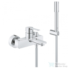 Grohe LINEARE egykaros kádcsaptelep, zuhanyszettel, króm 33850001 csaptelep