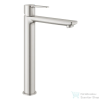 Grohe LINEARE XL magasított mosdó csaptelep leeresztő nélkül,Supersteel 23405DC1 (23405DC1)