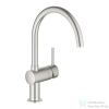 Grohe MINTA EGYKAROS MOSOGATÓCSAP 1/2? matt szuperacél 32917DC0 (32917DC0)