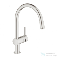 Grohe MINTA EGYKAROS MOSOGATÓCSAP 1/2? matt szuperacél 32918DC0 csaptelep