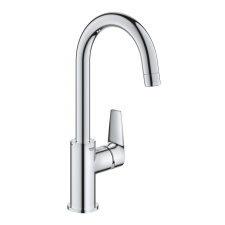 Grohe Mosdó csaptelep push-open L, BauEdge króm, Grohe csaptelep