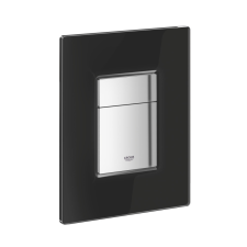 Grohe Nyomólap beépíthető wc-hez üveg, Skate Cosmopolitan bársony fekete, Grohe szaniter