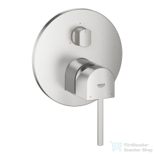 Grohe PLUS falsík alatti kád/zuhany csaptelep 3 fogyasztóhoz alaptest nélkül,Supersteel 24093DC3 csaptelep