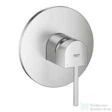 Grohe Plus falsík alatti kád/zuhany csaptelep,Supersteel 24059DC3 csaptelep